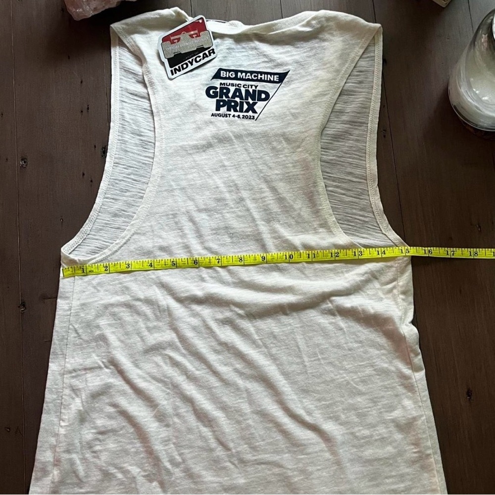 White Music City Tank Top - Picture 5 of 5